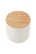 Zusss bewaarpot met houten deksel 12cm-One Size
