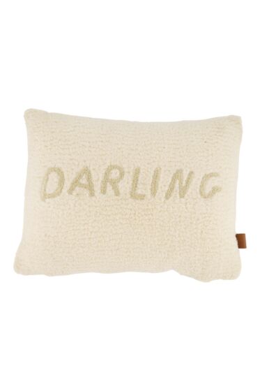 Zusss kussen teddy darling 35x25cm zand