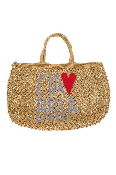 Zusss strandtas met borduur ciao bella kit