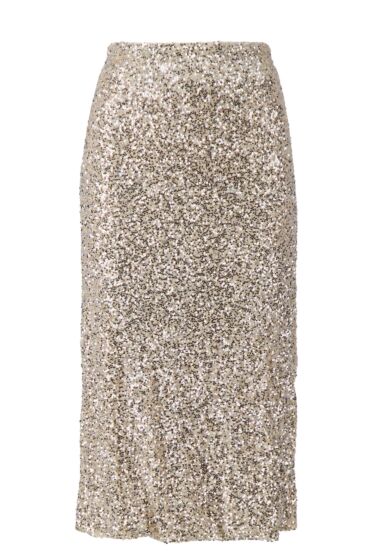 Zusss pailletten midi rok