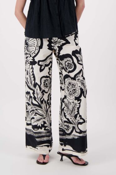 Zusss broek met borderprint