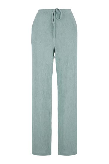 Zusss crincle broek grijsblauw