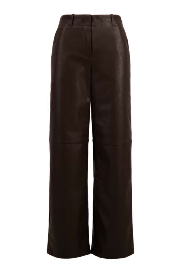  Zusss PU wijde broek