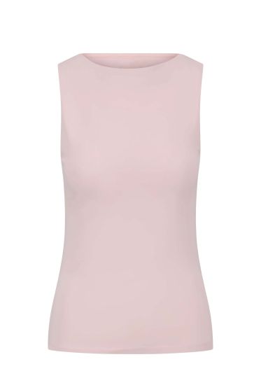 Zusss singlet met boothals lichtroze