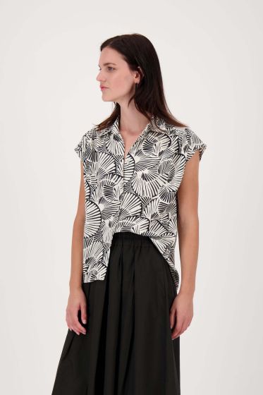 Zusss top met grafische print