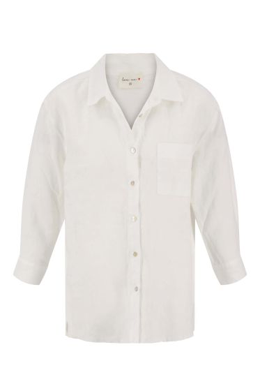 Zusss linnen blouse off white