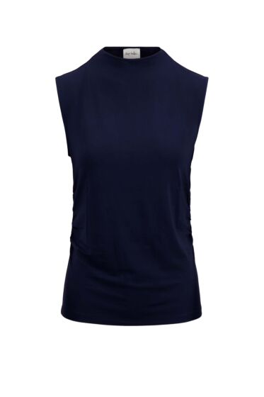 Zusss mouwloze top met rimpels