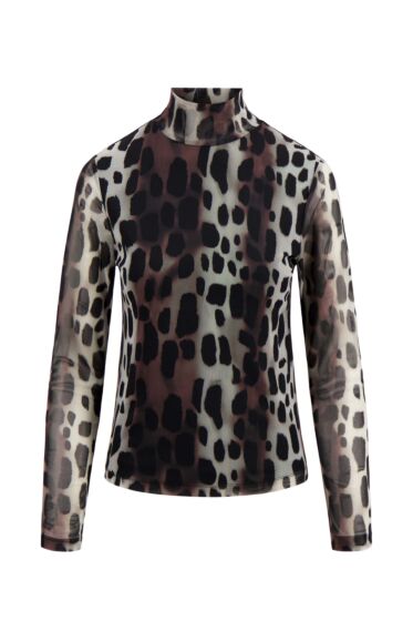 Zusss mesh top  met giraf print