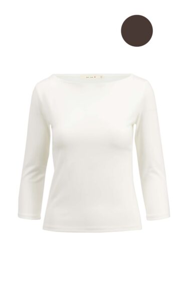 Zusss basic boothals top met stretch