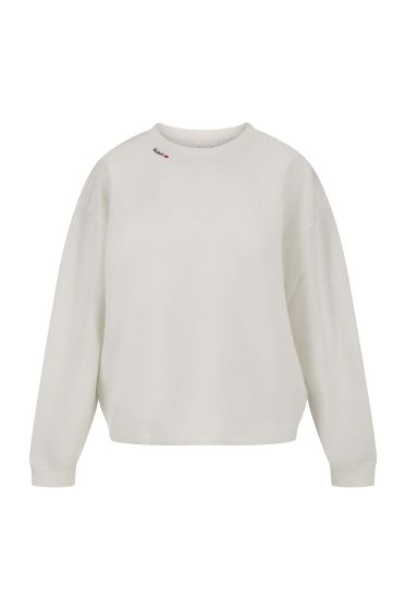 Zusss sweater met print wit