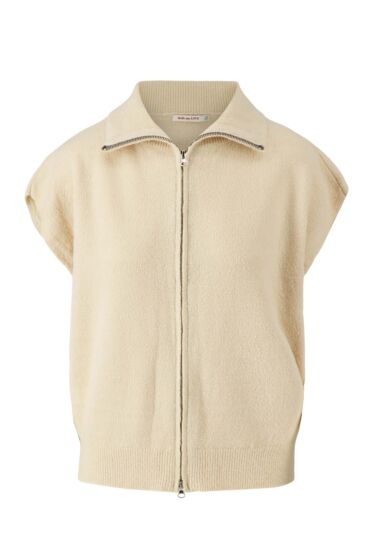 Zusss mouwloos vestje met rits