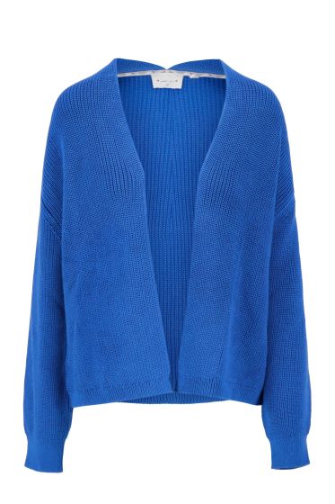 Zusss vest rib zomerblauw