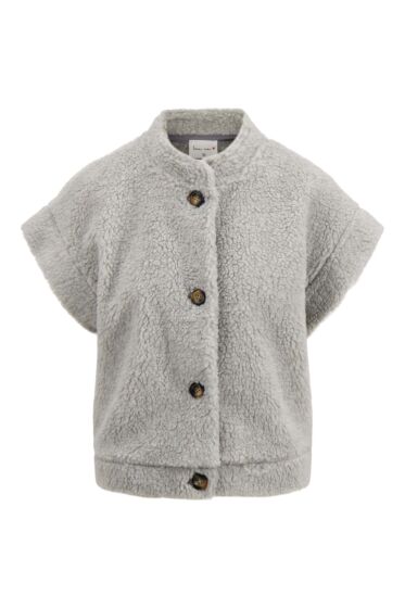 Zusss teddy gilet kort