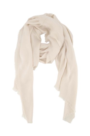 Zusss sjaal in zacht garen off white