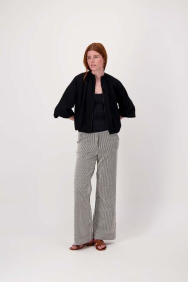 Zusss ballon bomber zwart