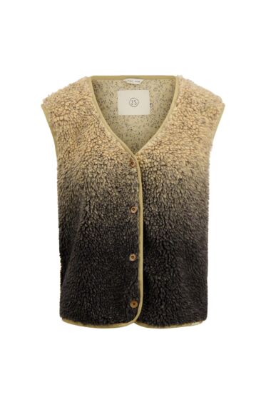 Zusss teddy bodywarmer degradé
