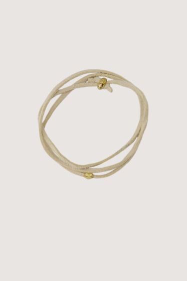 Zusss immitatie suede armband met hart kit-One Size