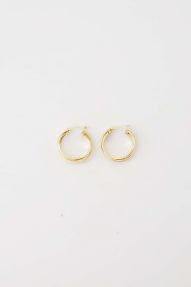 Zusss ring oorbellen