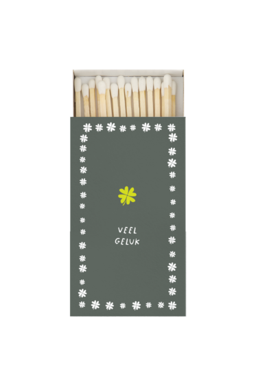 Zusss lucifers veel geluk wit/groen