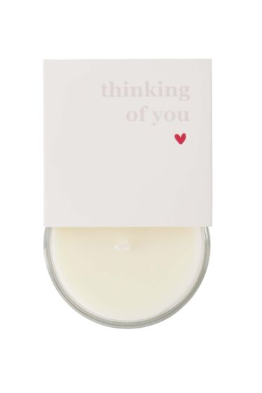 Zusss geurkaars in wikkel thinking of you