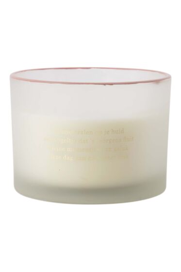 Zusss geurkaars glas parelmoer zonnestralen