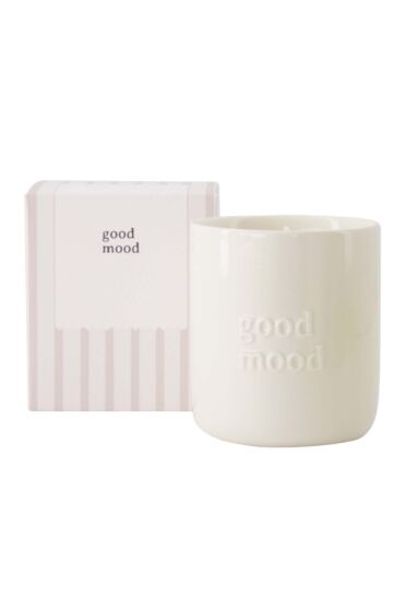 Zusss geurkaars keramiek in doosje good mood