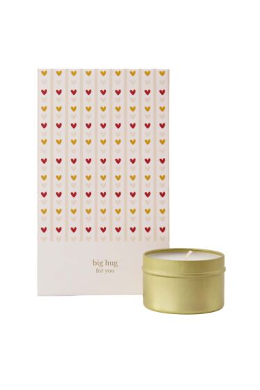 Zusss geurkaars tin in zakje big hug for you
