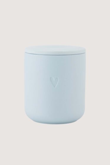 Zusss geurkaars keramiek blauw