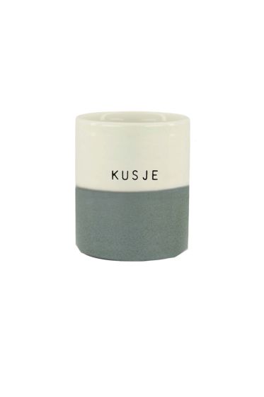 Zusss geurkaars reactive glaze kusje M