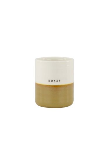 Zusss geurkaars reactive glaze kusss M