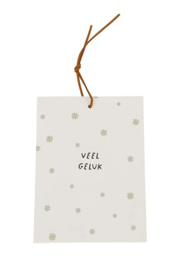 Zusss geurzakje veel geluk wit/groen