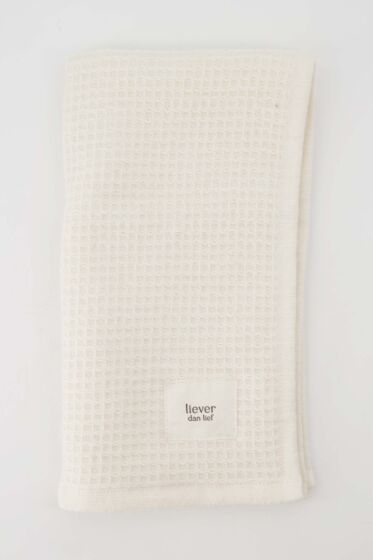 Zusss gastendoekje liever dan lief off white
