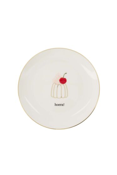 Zusss gebaksbordje taartje hoera