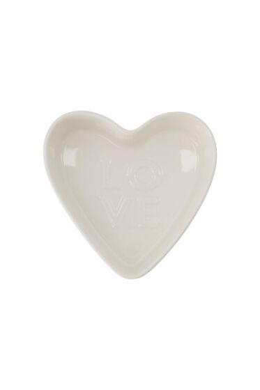 Zusss ovenschaal keramiek hartvorm love klein