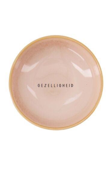 Zusss schaaltje gezelligheid roze