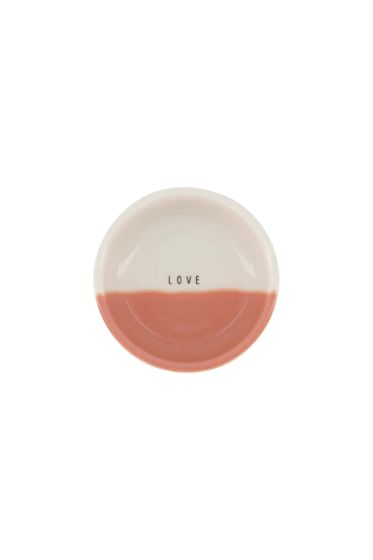 Zusss dipschaaltje love wit/roze