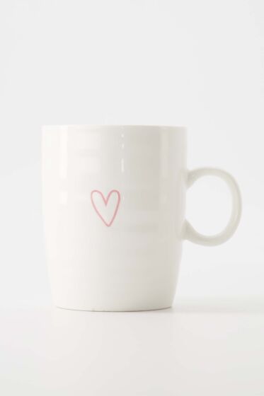 Zusss theemok hartje wit/roze