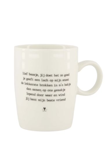 Zusss theemok lief baasje hond
