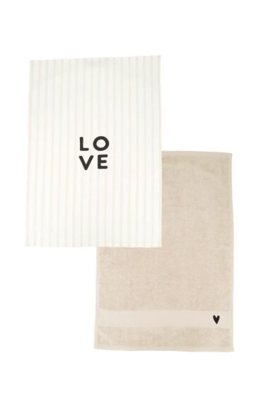 Zusss keukenset streep love hartje