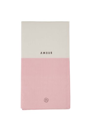 Zusss servetten amour 11x20cm