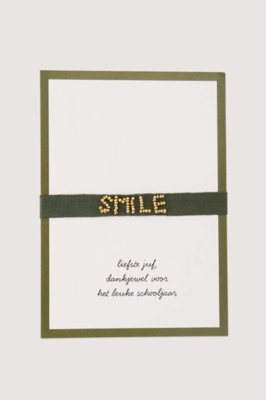  Zusss ansichtkaart armbandje liefste juf