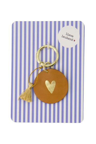 Zusss ansichtkaart sleutelhanger lieve leukerd