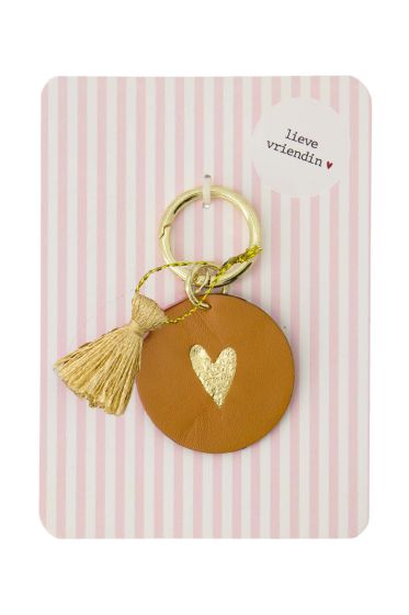 Zusss ansichtkaart sleutelhanger lieve vriendin
