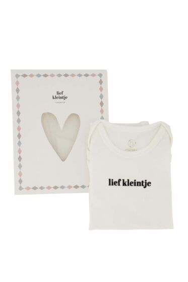 Zusss rompertje lief kleintje in doosje maat 62/68