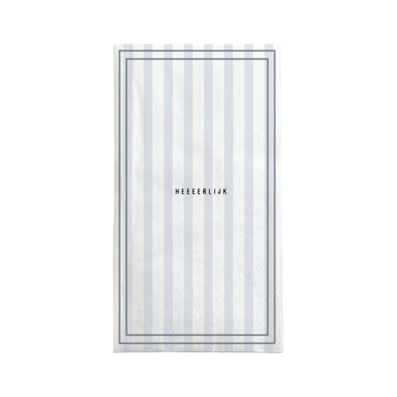 Zusss servetten rechthoek streep heeeerlijk