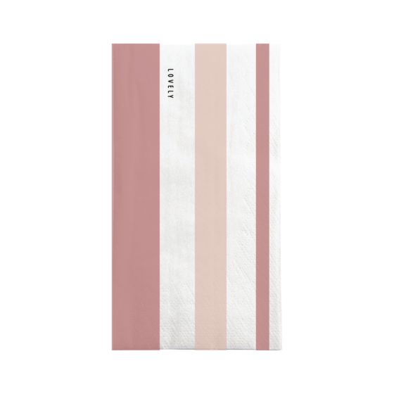 Zusss servetten rechthoek streep lovely