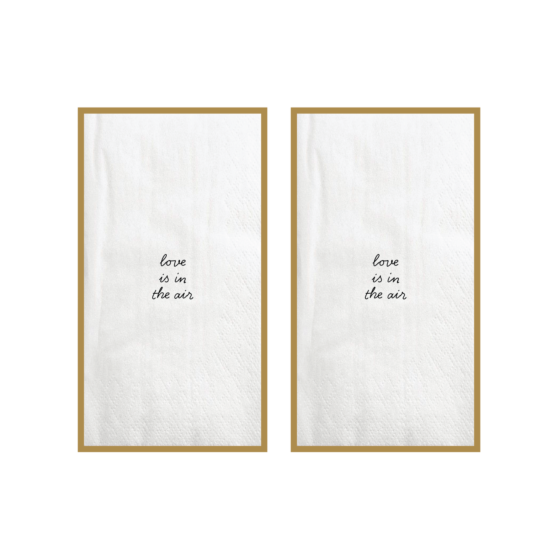  Zusss servetten rechthoek love is in the air