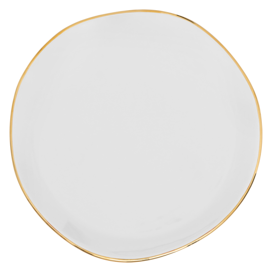 Good Morning plate Ø17 cm white