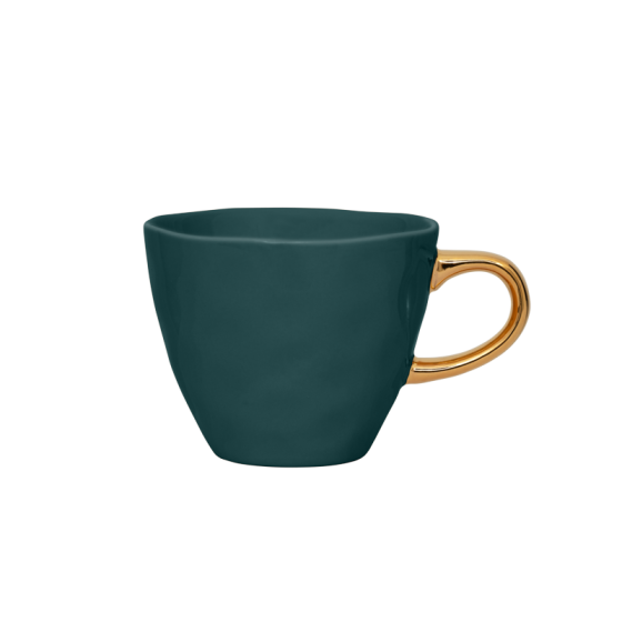 Good Morning Cup Coffee blue green