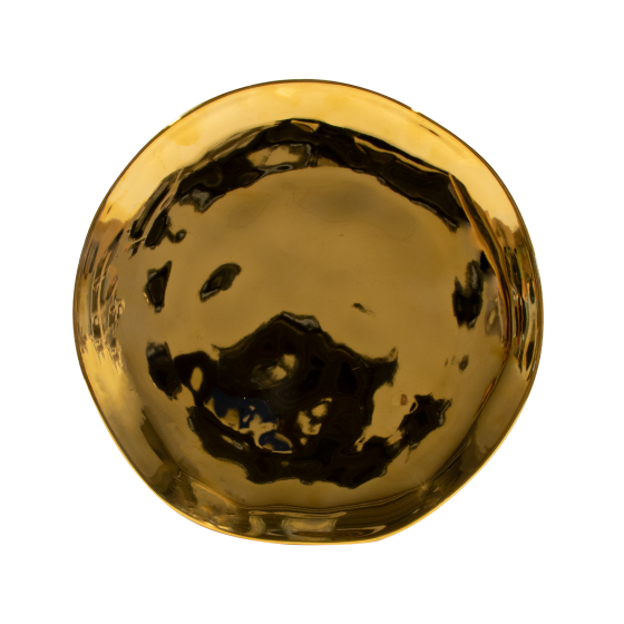 Good Morning plate Ø21.5 cm gold